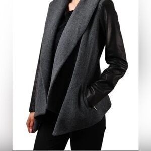 Theory Cashmere Blend Moto Jacket